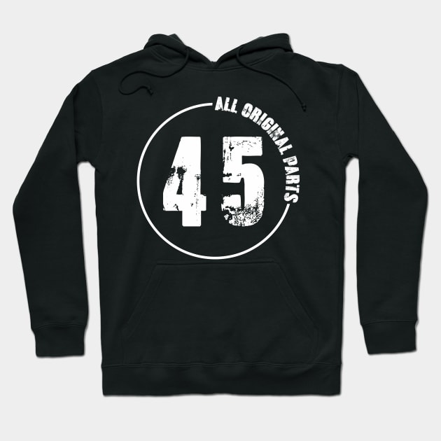 45th All original Parts Hoodie by C_ceconello